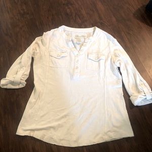 3/$12🔥🤍NWOT 3/4 sleeve top🤍